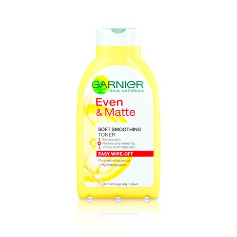 Garnier Skin Naturals Even Matte Smoothing Wipe Off Toner