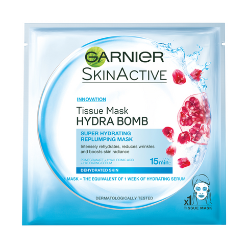 Garnier skin active tissue mask