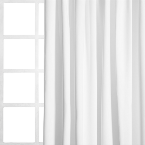 Curtain Taped Block Out 260x250cm