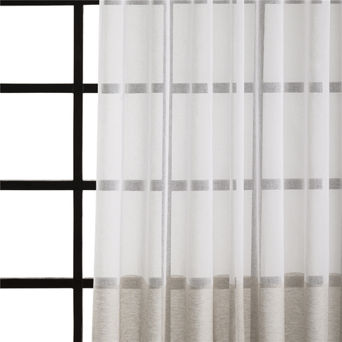 Curtain Eyelet Sheer White 260x250cm