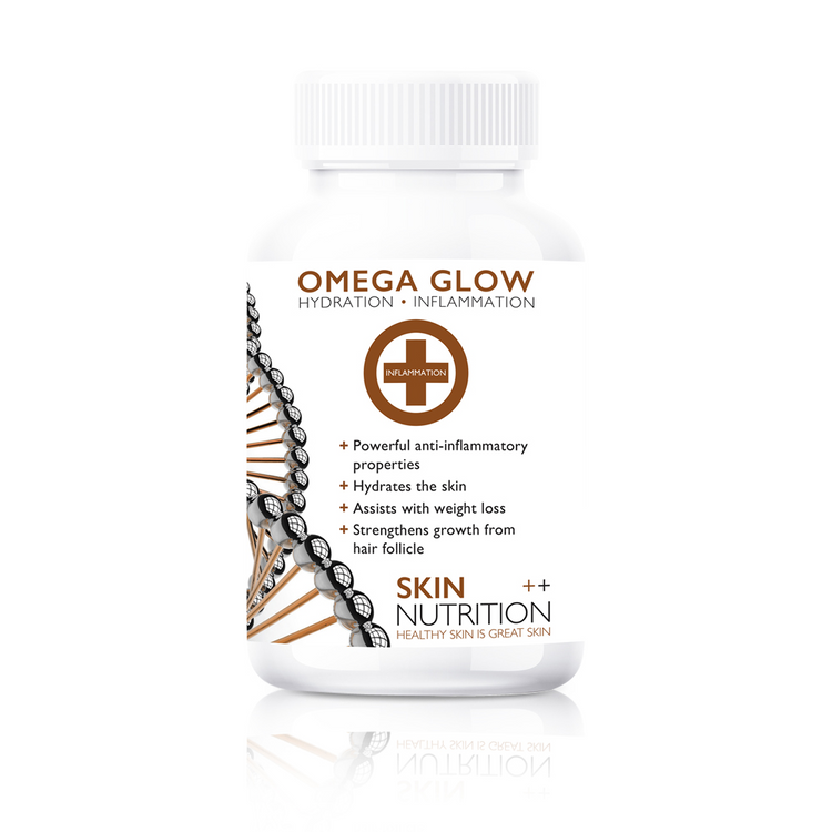 Skin Nutrition Omega Glow Healthy, Hydrated & Glowing Skin Capsules