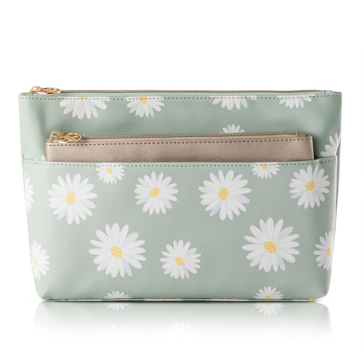 Foschini All Woman Daisy Print Cosmetic Pouch