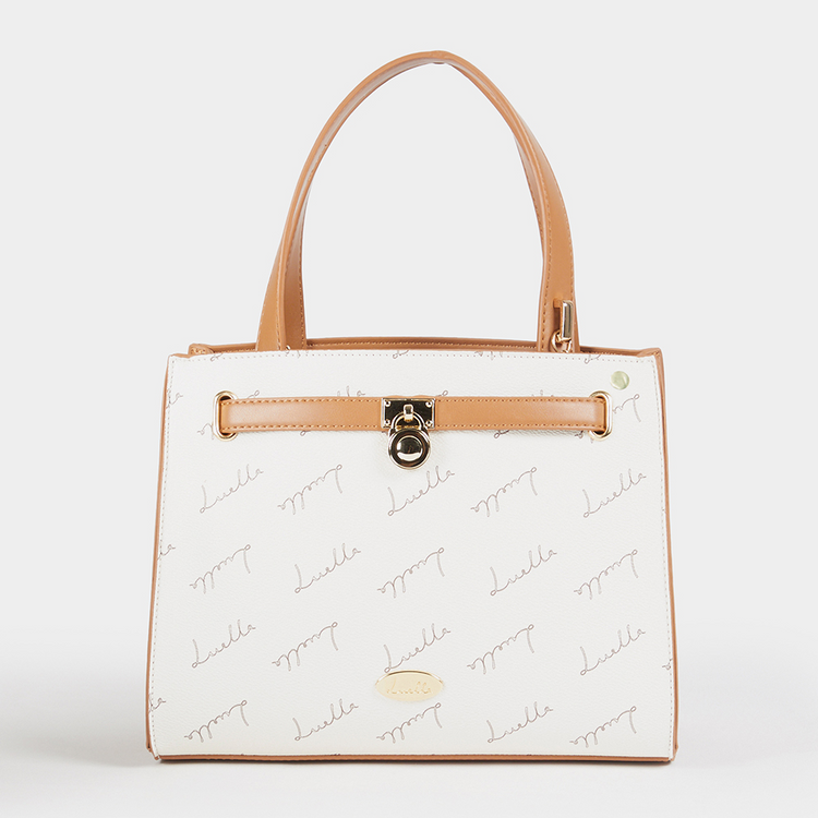 Luella Monogram Print Mini Tote Bag