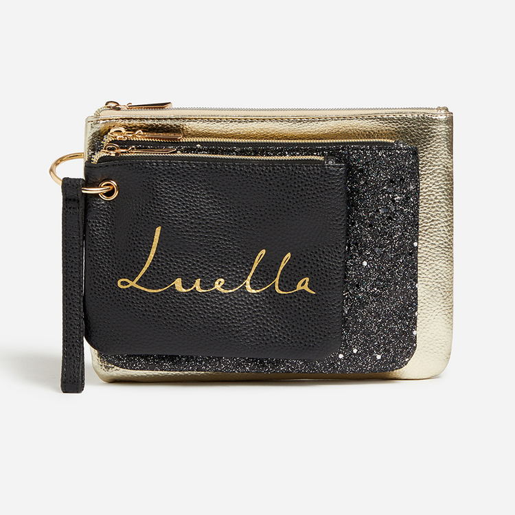 Luella 3 Piece Pouch Set