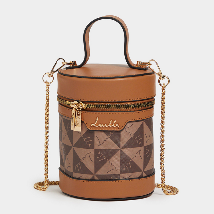 Luella Cylinder Crossbody Bag