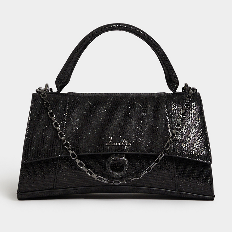 Luella Crystal Hourglass Crossbody Bag