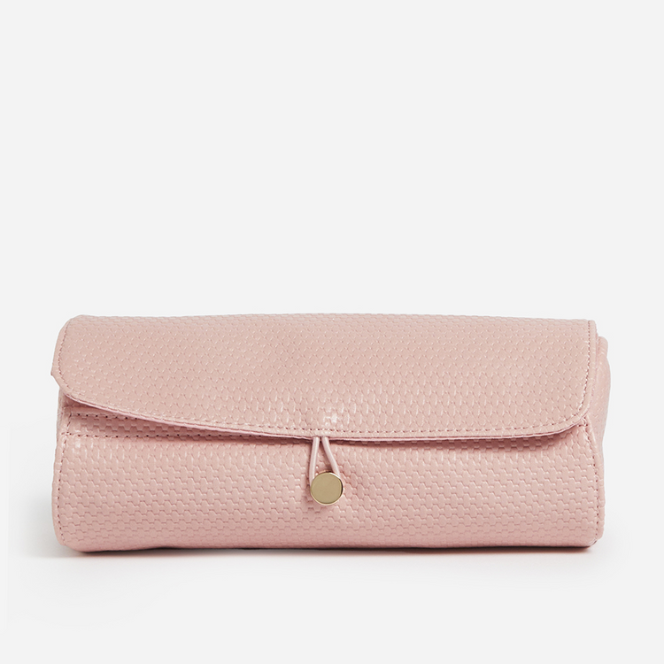 Foschini All Woman Weave Rollup Makeup Brush Bag