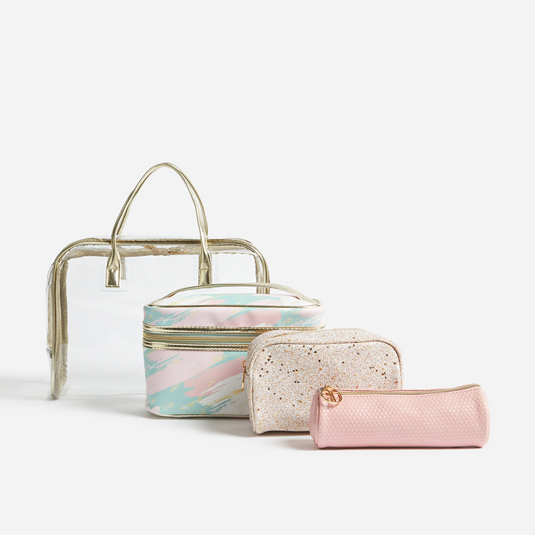 Foschini All Woman Large Multi 4 pack Cosmetic Bag