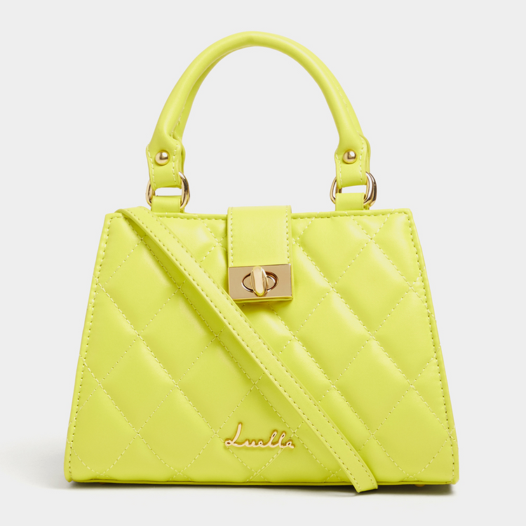 Luella Quilted Satin Mini Bag