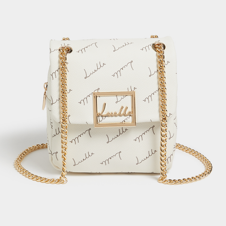 Luella Monogram Multiway Strap Mini Backpack
