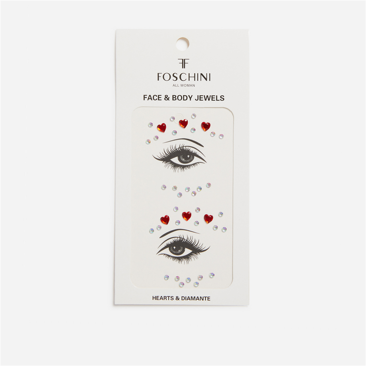 Foschini All Woman Face Jewels Hearts & Diamante