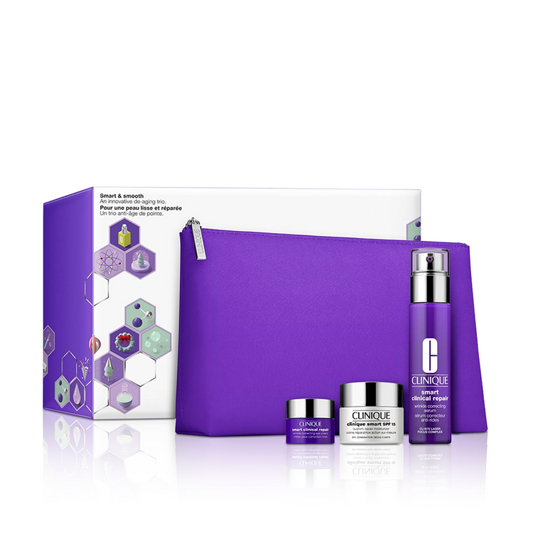 Clinique Smart & Smooth An Innovative DeAging Trio Gift Set