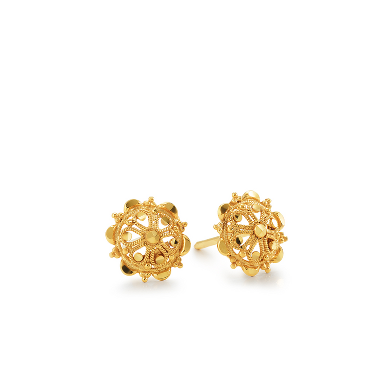 9ct Gold Stud Earrings
