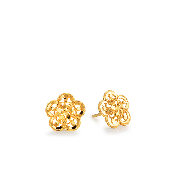 9ct Gold Stud Earrings