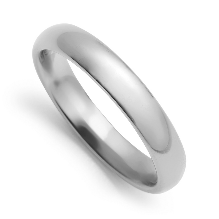 Titanium Plain Men's Ring