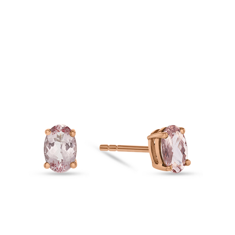 Rose Gold 0.72ct Women’s Stud Earrings
