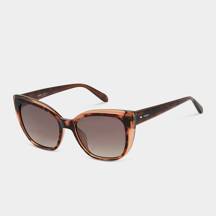 Fossil Cat Eye Brown Sunglasses 20518108652HA