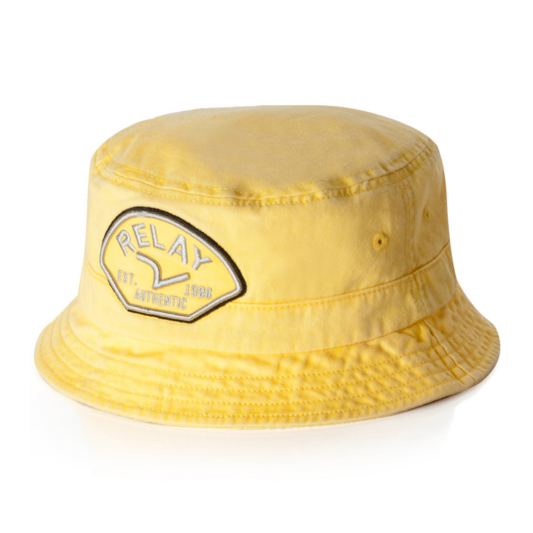 RJ MUSTARD PIGMENT WASH BUCKET HAT