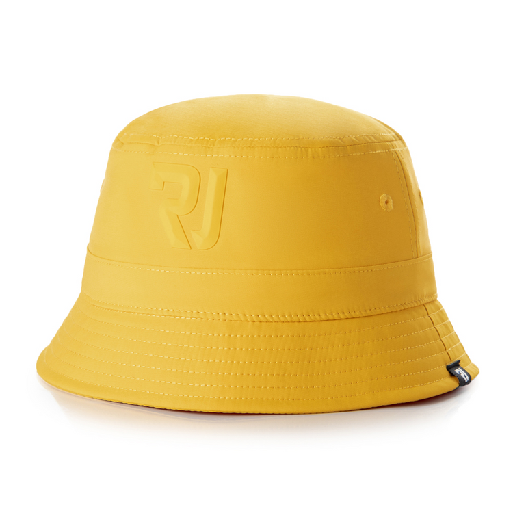 RJ YELLOW PLASTESOL BUCKET HAT