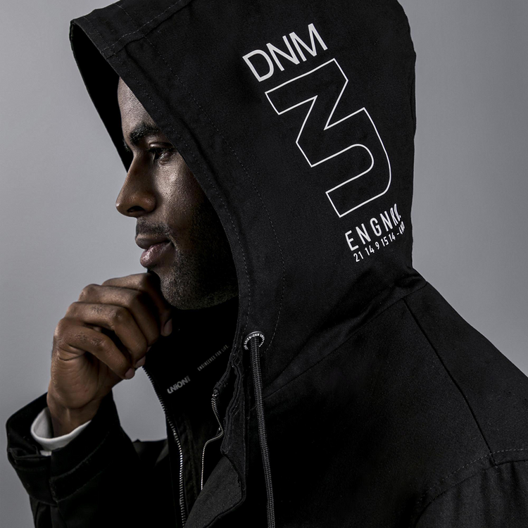 Union Embroidered Brand Utility Jacket