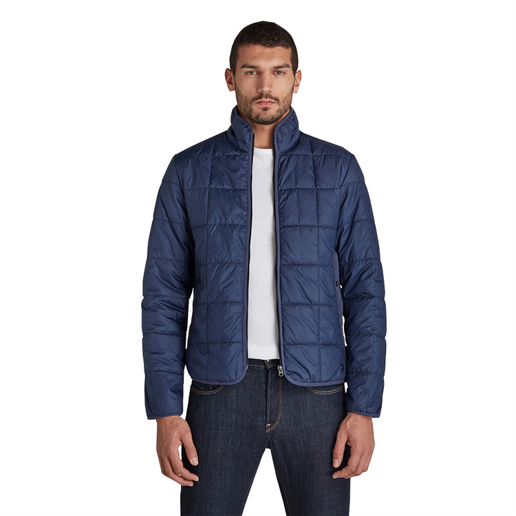 GStar Imperial Blue Lightweight Quilted Jacket