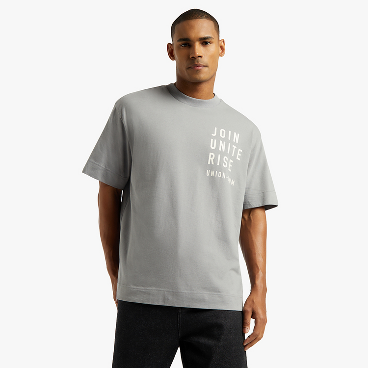 UnionDNM Grey Boxy Fit TShirt