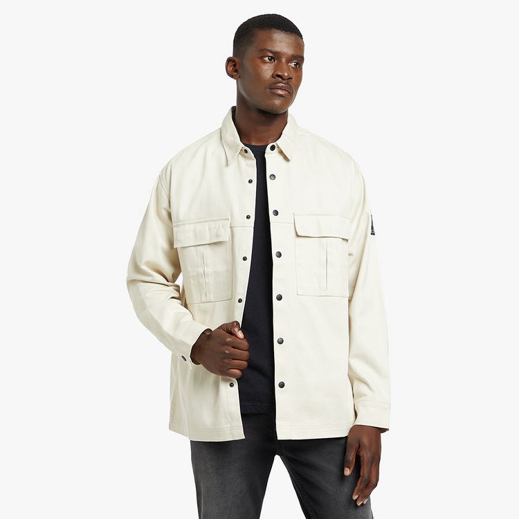 Union-DNM Ecru Heavy Twill Shacket