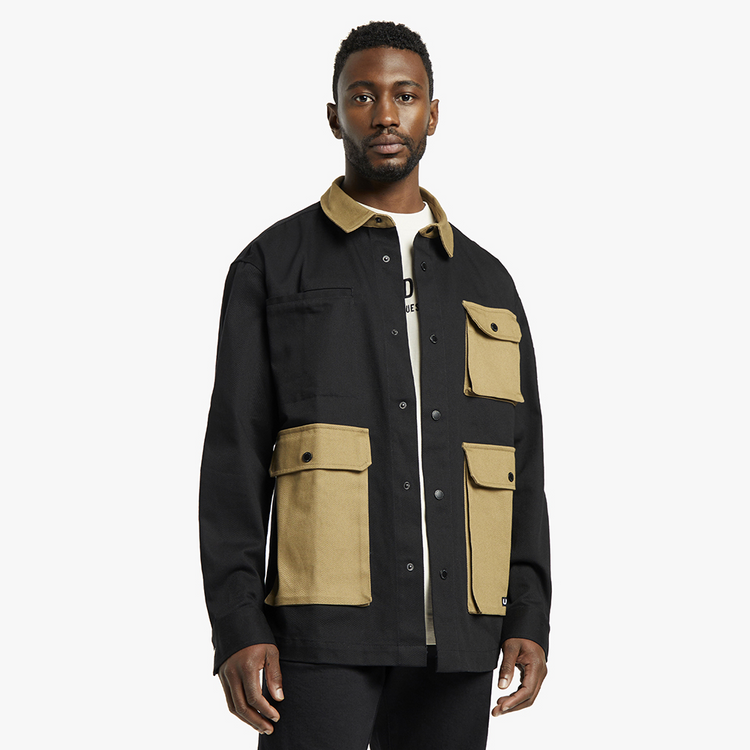 Union-DNM Black Regular Utility Jacket