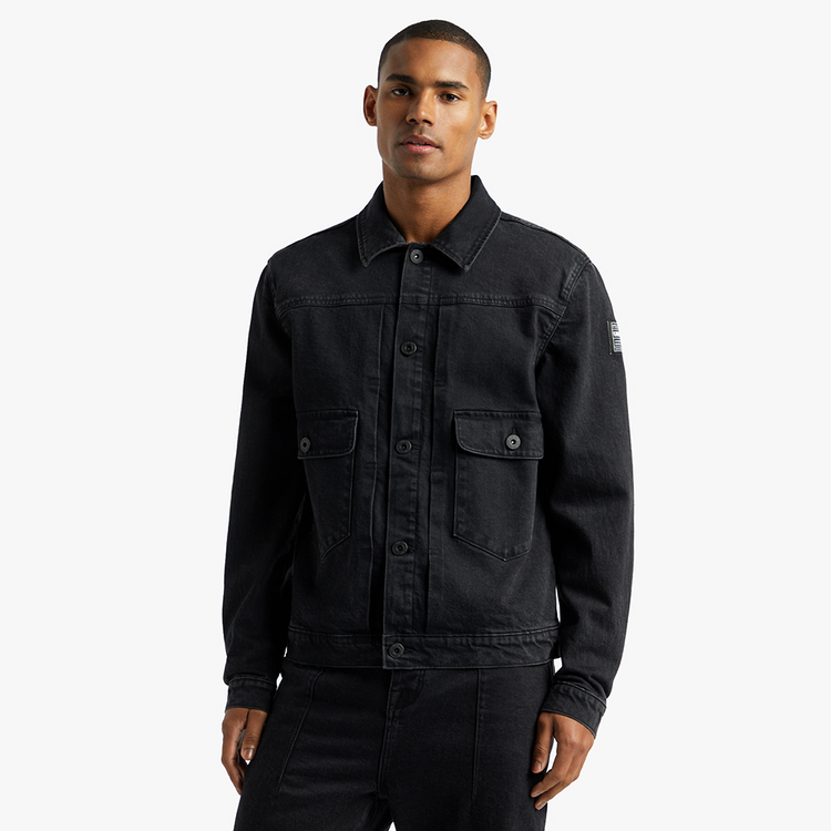 Union-DNM Regular Fit Black Denim Jacket