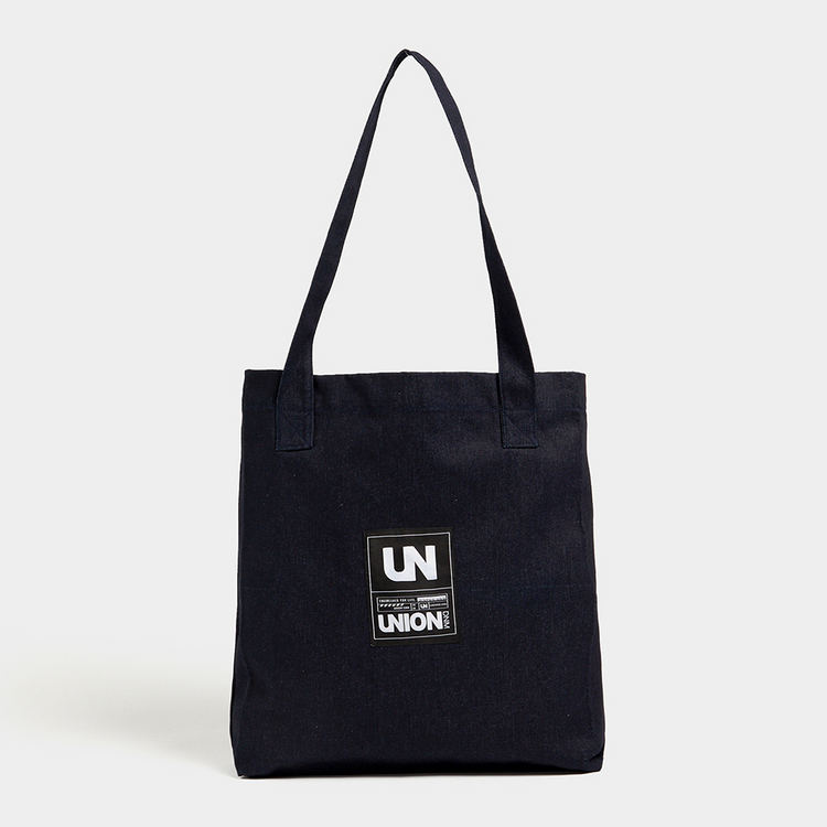 Union-DNM Blue Denim Tote Bag