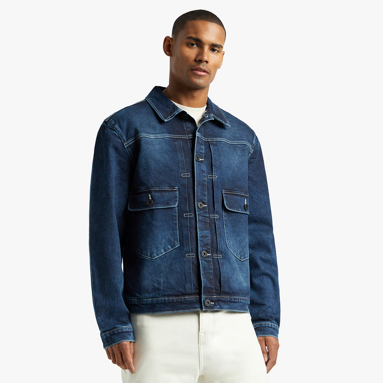 Union DNM Medium Blue Washed Regular Jacket