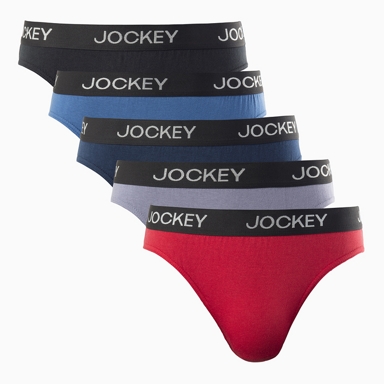 Men's 5 Pack Jockey Briefs
