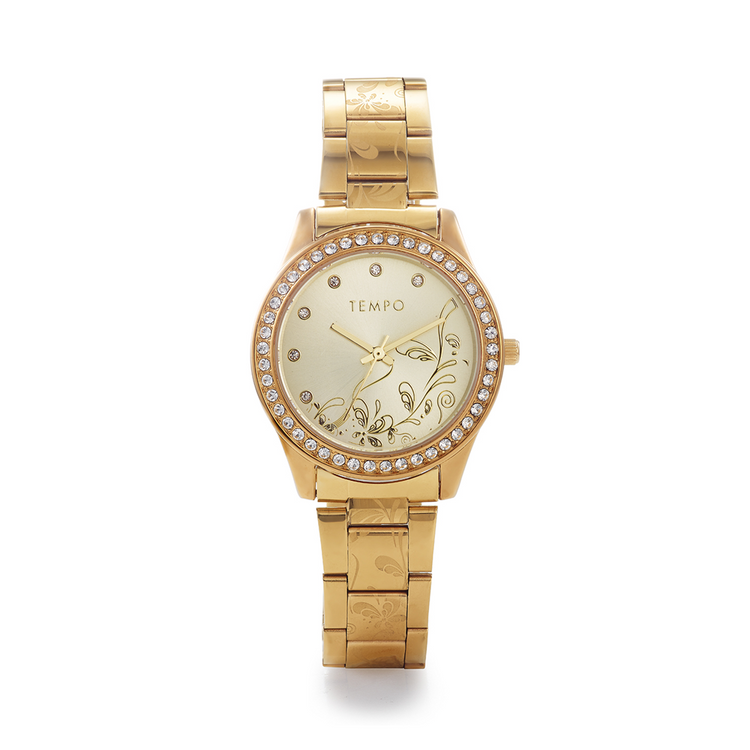 Women's Floral Tempo Ladies Watch