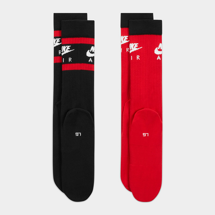Nike Everyday Essentials Black/Red Socks