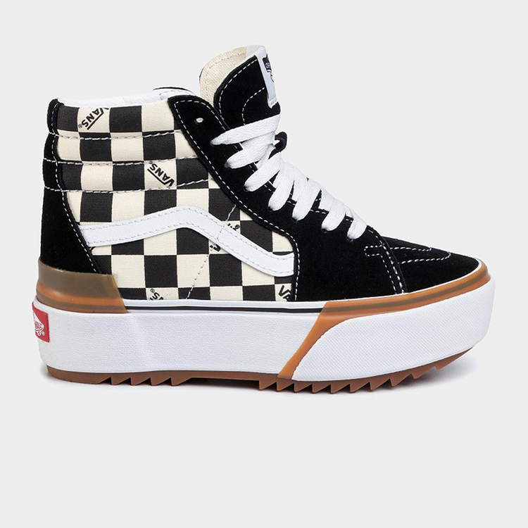 Vans Women's Checkerboard SK8Hi Stacked Multicolour Sneaker