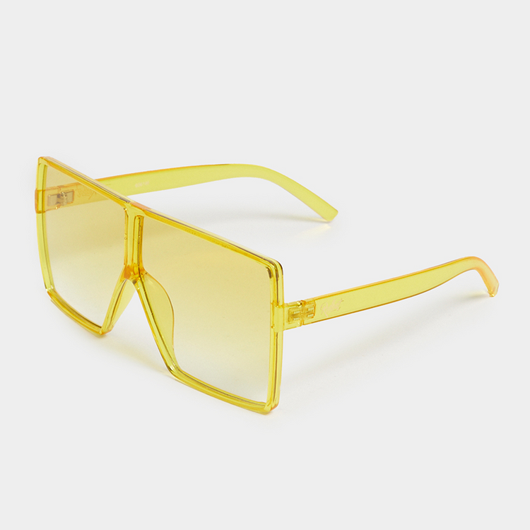 Redbat Oversize Yellow Sunglasses