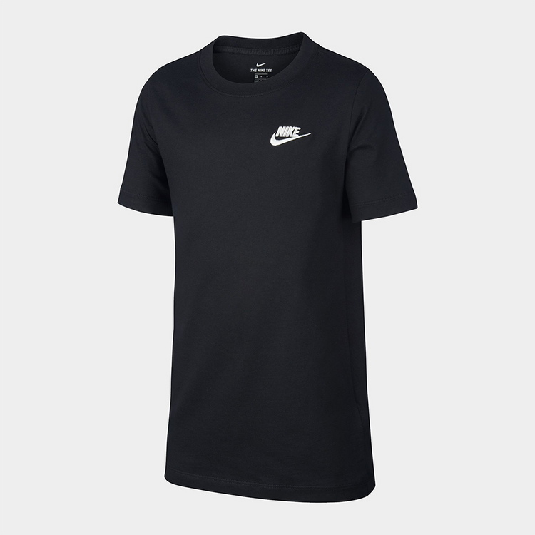 Nike Boys Youth NSW Black Tshirt