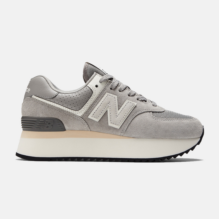 New Balance Women's 574 Stacked Grey Sneaker