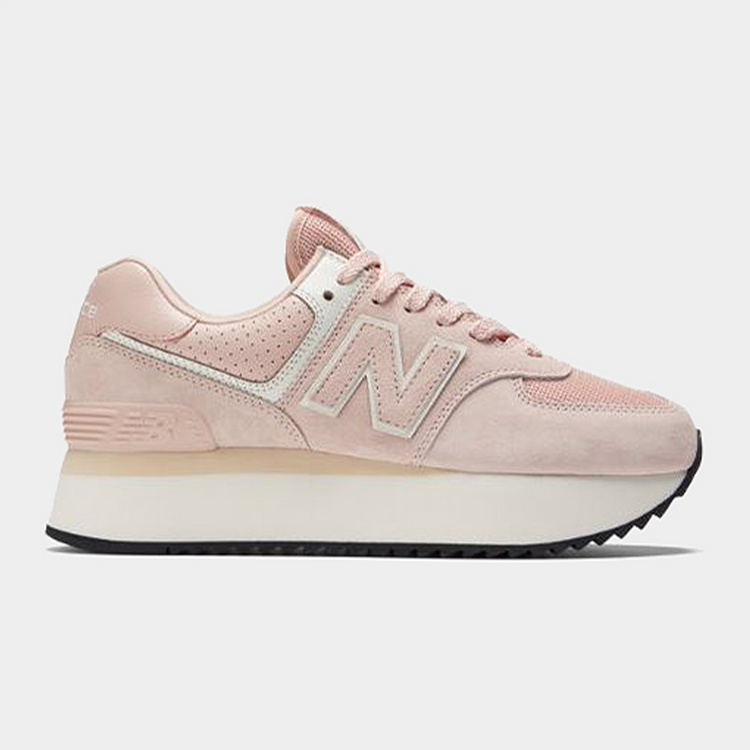 New Balance Women's 574 Stacked Pink Sneaker