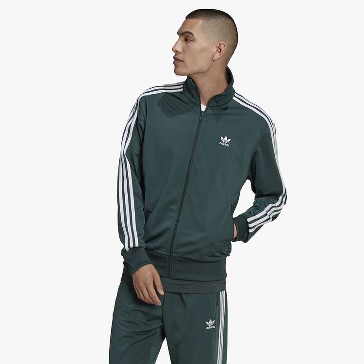 adidas Originals Men's Firebird Green Track Jacket