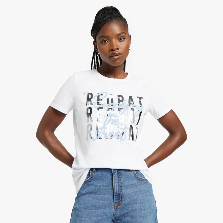 Redbat Women's White TShirt