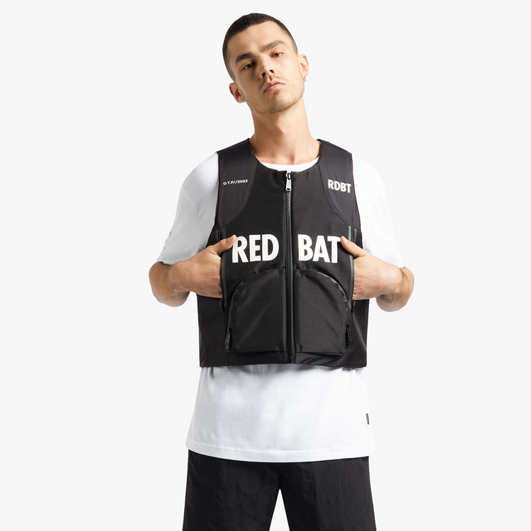 Redbat Men's Black Utility Gilet