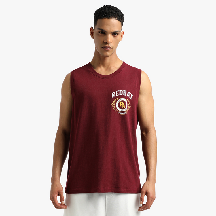Redbat Athletics Men's Burgundy Tank Top