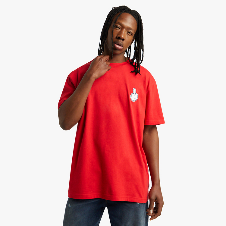 Redbat Men's Red Relaxed TShirt