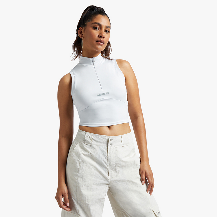 Redbat Classics Women's Grey Cropped Top