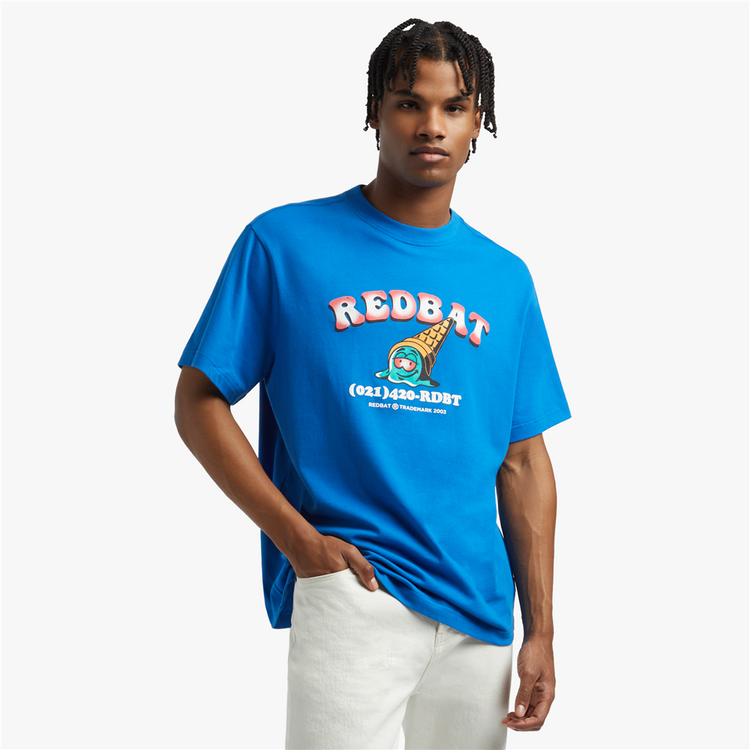 Redbat Men's Blue Relaxed TShirt
