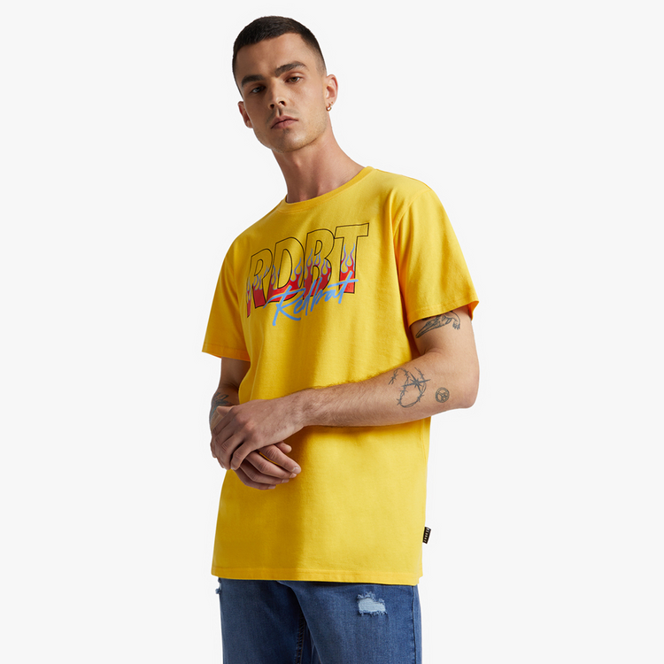 Redbat Men's Yellow TShirt