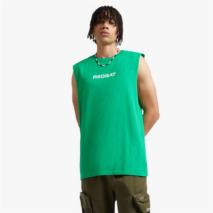 Redbat Men's Green Tank Top