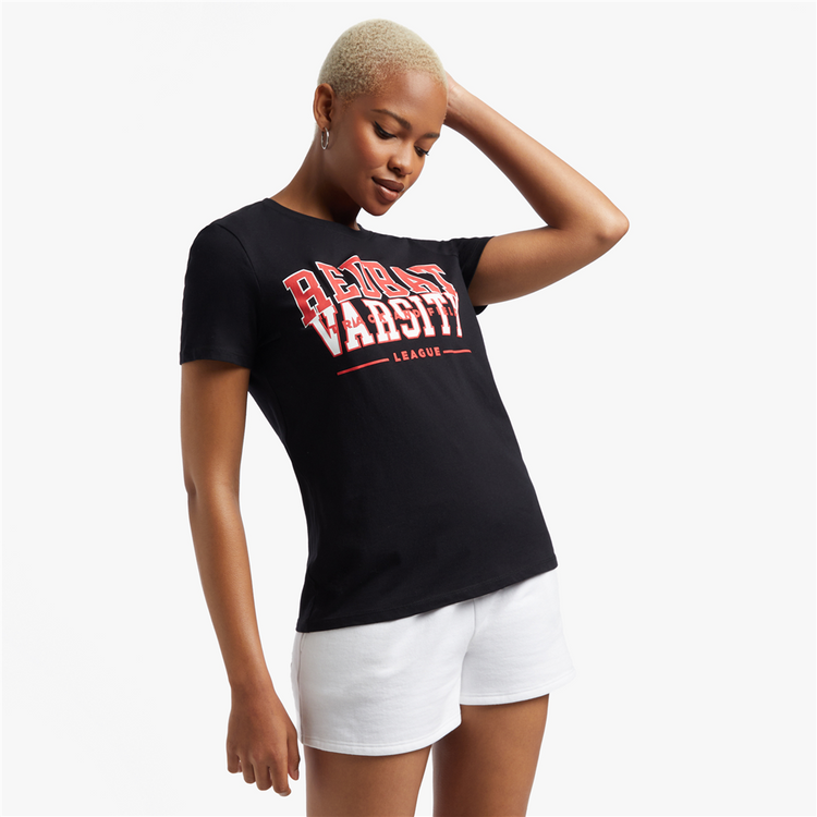 Redbat Athletics Women's Black TShirt