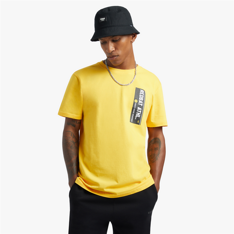 Redbat Athletics Men's Yellow TShirt